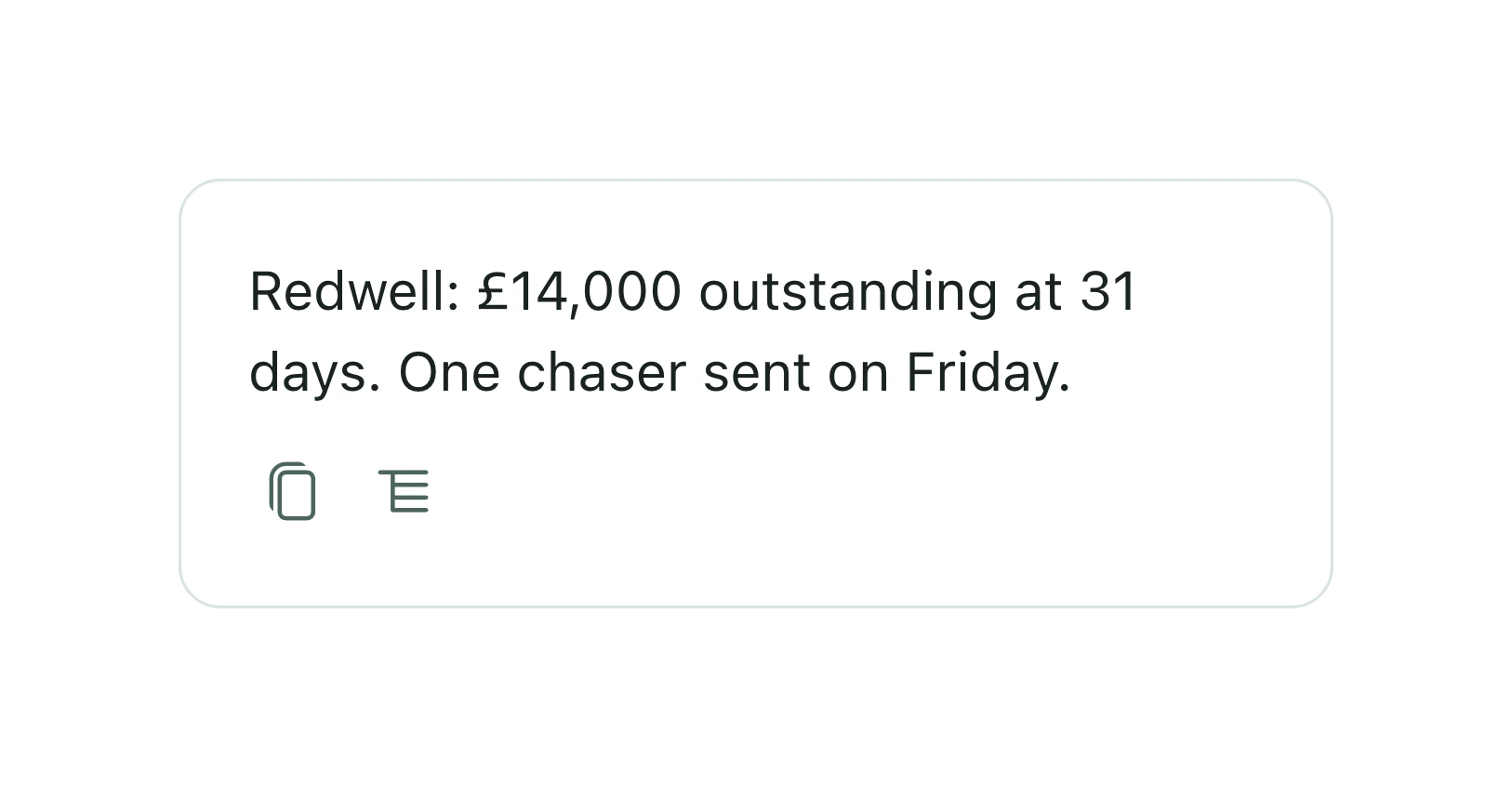 kit cash answer detail