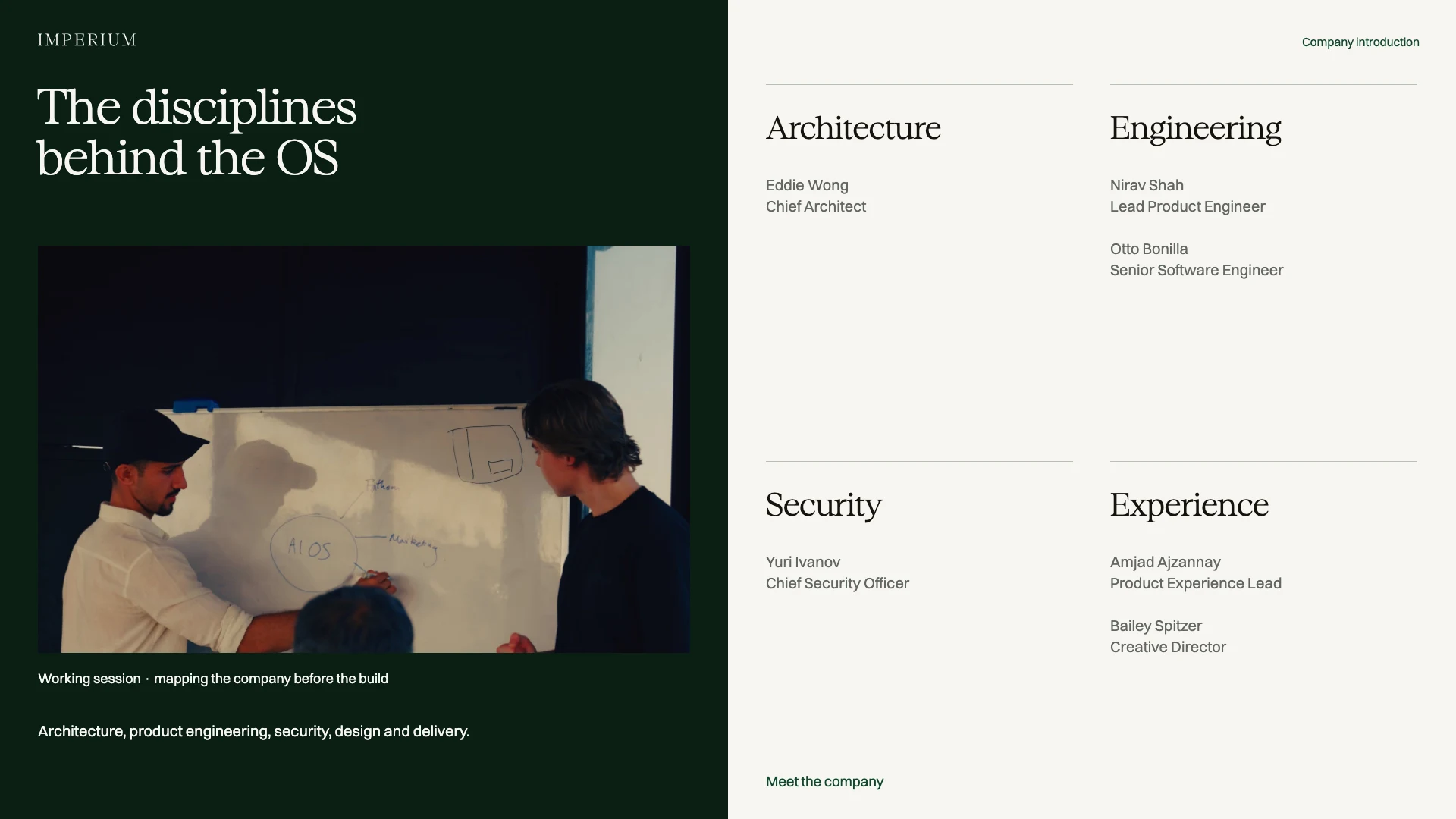 Slide 31: The disciplines behind the OS